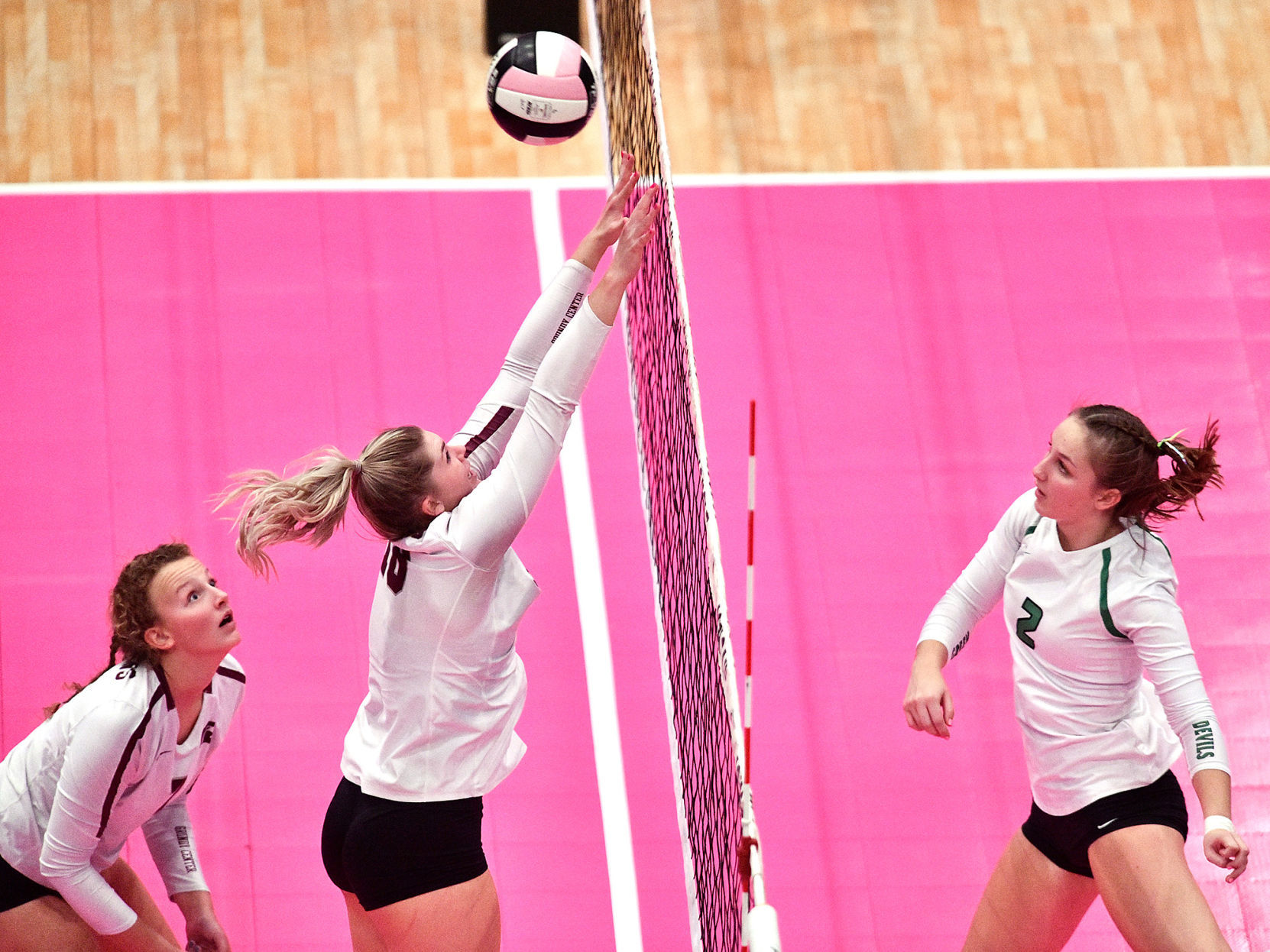 Osage vs Grundy Center state volleyball